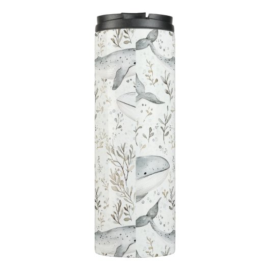 Ocean Grey Whales Thermosbeker (Achterkant)