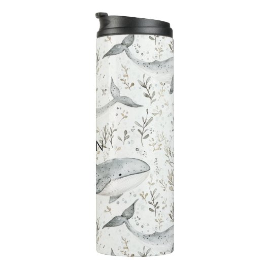 Ocean Grey Whales Thermosbeker (Geroteerd rechts)