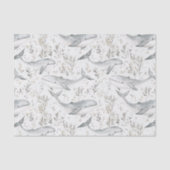 Ocean Grey Whales Tissuepapier (Voorkant)
