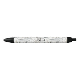 Ocean Grey Whales Zwarte Inkt Pen