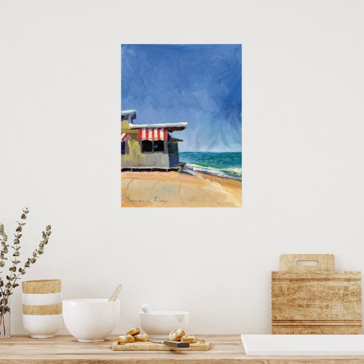 Ocean Grill print (Keuken)