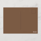 Ocean Grot Strand Levendige Herdenking  Briefkaart (Achterkant)