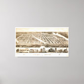 Ocean Grove & Asbury Park, New Jersey (1881) Canvas Afdruk (Voorkant)