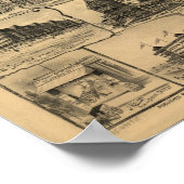 Ocean Grove & Asbury Park, NJ Panoramic Map Poster (Hoek)