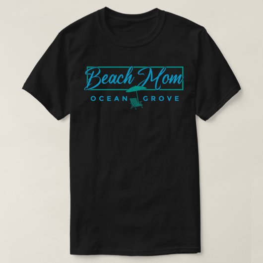Ocean Grove Beach Mom T-shirt (Design voorkant)