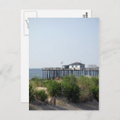 Ocean Grove NJ Beach Briefkaart (Voorkant / Achterkant)