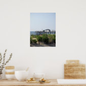 Ocean Grove NJ Beach Poster (Keuken)