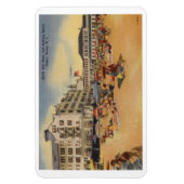 Ocean Grove NJ, Boardwalk and Beach,  Magneet (Verticaal)