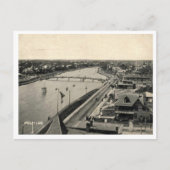 Ocean Grove NJ, Panorama, stijl Briefkaart (Voorkant)