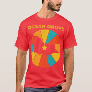 Ocean Grove Victoria Vintage Verdrietig Souvenir 1 T-shirt