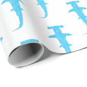 Ocean Hammerhead Shark Cadeaupapier (Rol Hoek)