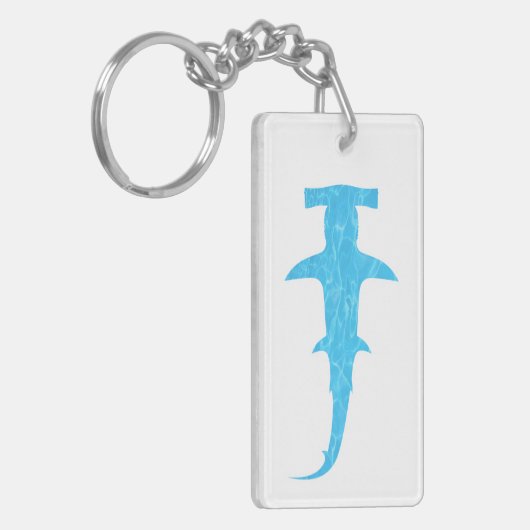 Ocean Hammerhead Shark Sleutelhanger (Voorkant Links)