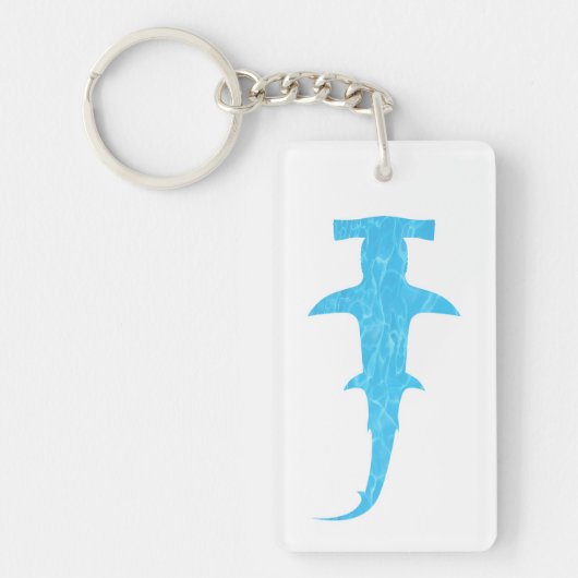 Ocean Hammerhead Shark Sleutelhanger (Voorkant)
