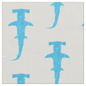 Ocean Hammerhead Shark Stof (Close Up)