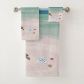 "Ocean"-handdoekset Bad Handdoek (Insitu)