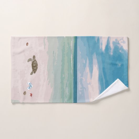 "Ocean"-handdoekset Bad Handdoek (Handdoek)