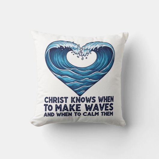 Ocean Heart: Goddelijke wijsheid Kussen (Voorkant)