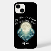 Ocean Heart Guiding Moon Mom Case-Mate iPhone Case (Achterkant)