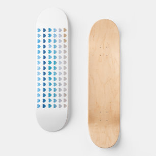Ocean Hearts Skate Deck