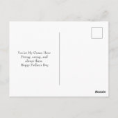 Ocean Hero Vaderdag Zeepaardje Pap Briefkaart (Achterkant)