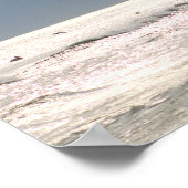 Ocean Horizon met bruine Pelicans Kleur 16x20 Poster (Hoek)