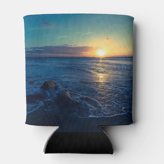 Ocean Horizon Sunset Blikjeskoeler (Achterkant)