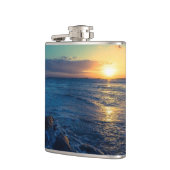 Ocean Horizon Sunset Heupfles (Links)