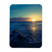 Ocean Horizon Sunset Magneet (Verticaal)