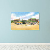 Ocean House, Breakers en Parking Grounds Canvas Afdruk (Insitu (Houten vloer))