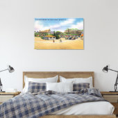 Ocean House, Breakers en Parking Grounds Canvas Afdruk (Insitu (Slaapkamer))