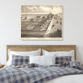 Ocean House, Point Pleasant, NJ Canvas Afdruk (Insitu (Slaapkamer))
