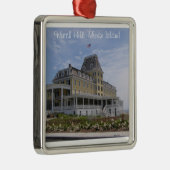 Ocean House, Watch Hill, RI Metalen Ornament (Rechts)