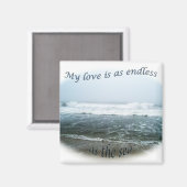 Ocean I hou van je Magnet (Voorkant / Achterkant)