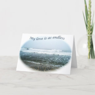 Ocean I Love You Kaart
