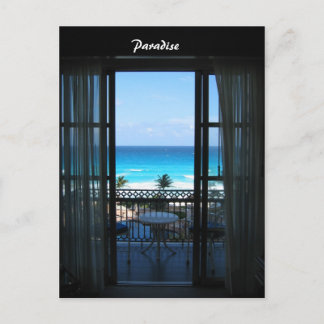 Ocean in Cancun, Mexico Briefkaart