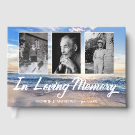 Ocean in Loving Memory Fotocollage Gastenboek