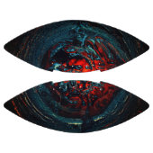 Ocean Inferno Red Glow American Football (Panelen)