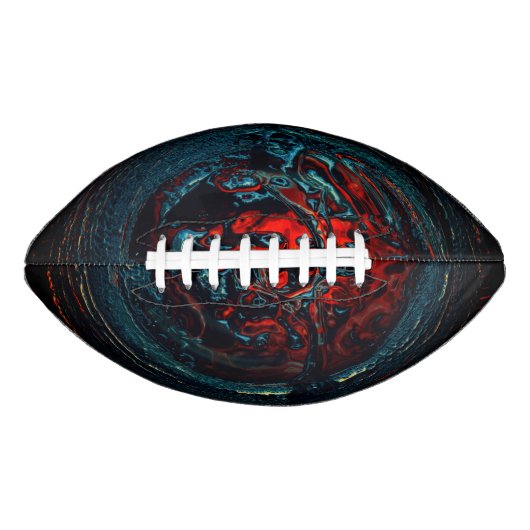 Ocean Inferno Red Glow American Football (Voorkant)