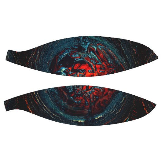 Ocean Inferno Red Glow Basketbal (Panelen)