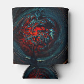 Ocean Inferno Red Glow Blikjeskoeler (Achterkant)