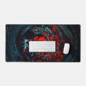 Ocean Inferno Red Glow Bureaumat (Keyboard & Muis)