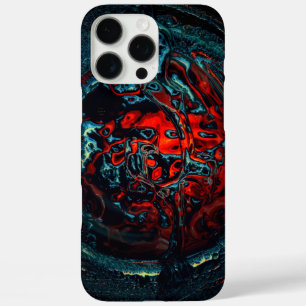 Ocean Inferno Red Glow iPhone 16 Pro Max Hoesje