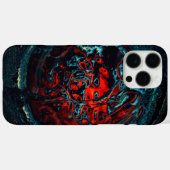 Ocean Inferno Red Glow Case-Mate iPhone Case (Achterkant (horizontaal))