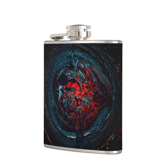 Ocean Inferno Red Glow Heupfles (Links)