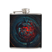 Ocean Inferno Red Glow Heupfles (Voorkant)