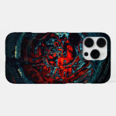 Ocean Inferno Red Glow iPhone Hoesje (Achterkant horizontaal)