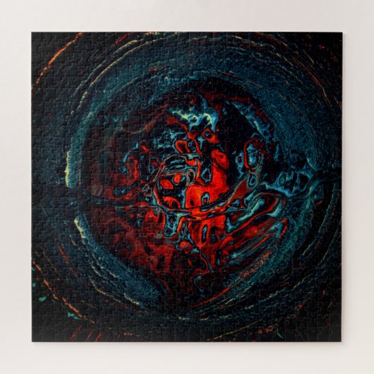 Ocean Inferno Red Glow Legpuzzel (Horizontaal)