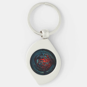 Ocean Inferno Red Glow Sleutelhanger