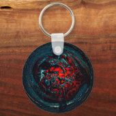 Ocean Inferno Red Glow Sleutelhanger (Voorkant)