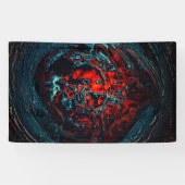 Ocean Inferno Red Glow Spandoek (Horizontaal)